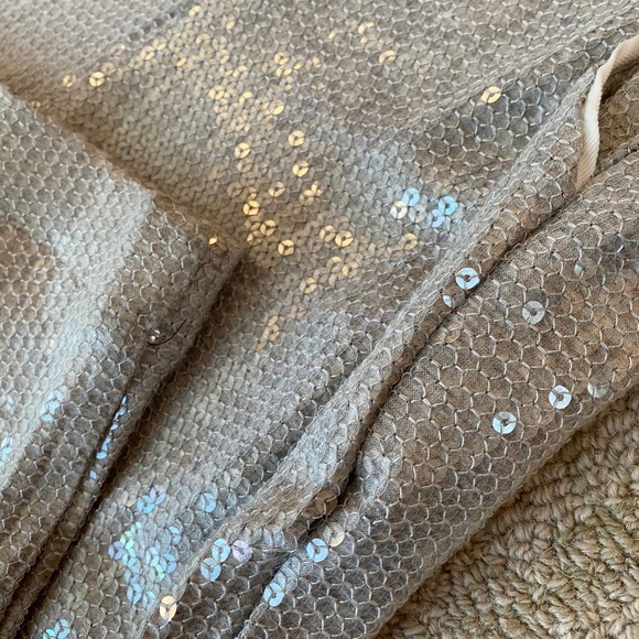 Anthropologie Silver Jumpsuit - Picture 4 of 4